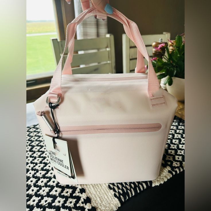 US Warehouse All Day Mini Soft Cooler Lunch Bag Box 10-Can Recycled Polyester Cooler 12-Hour Cooling Travel Cooler Bags