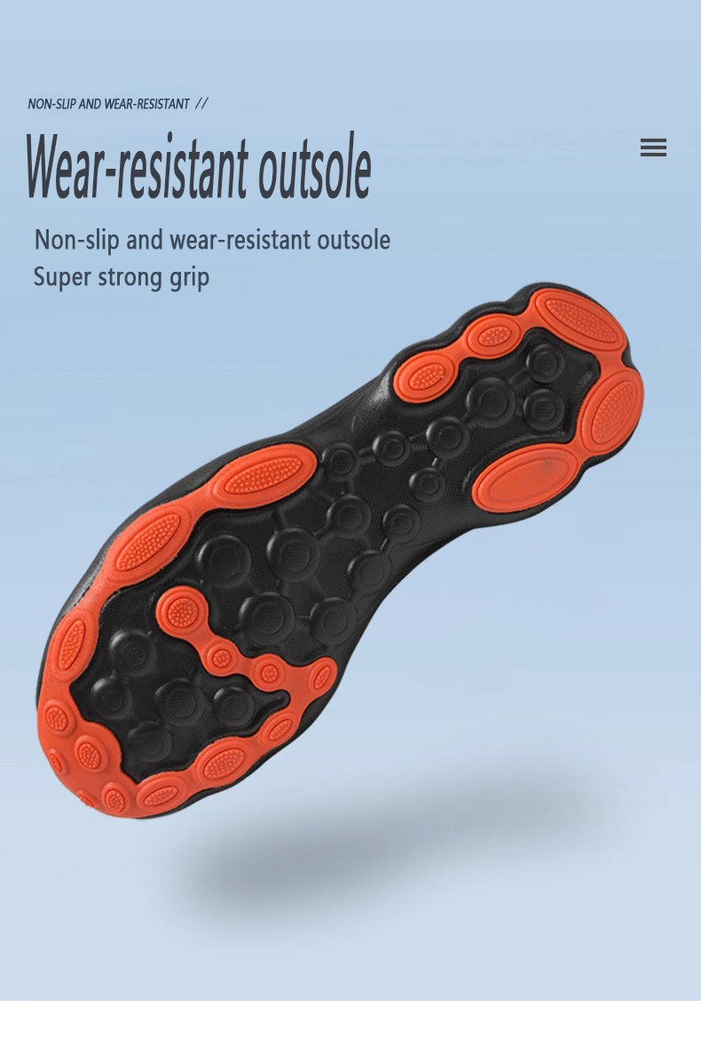 Outdoor sports 2025 spring new anti-skid wear-resistant cross-country shock-absorbing running men's mountain shoes