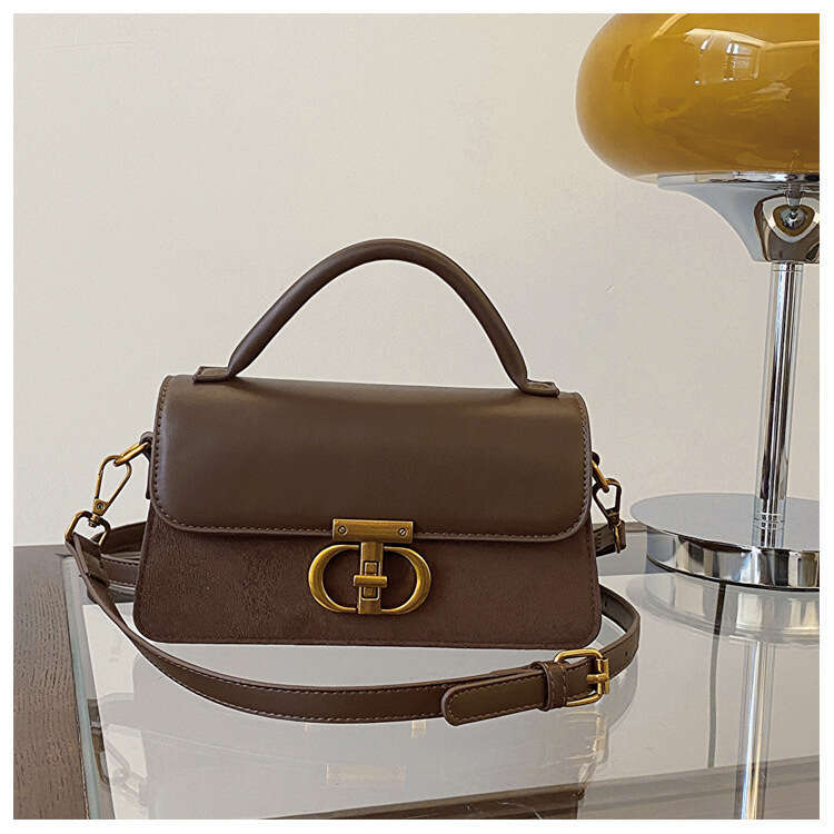 2025 New High-End Crossbody Light Luxury Single Shoulder Women's Fashion Trend Small Square Bag