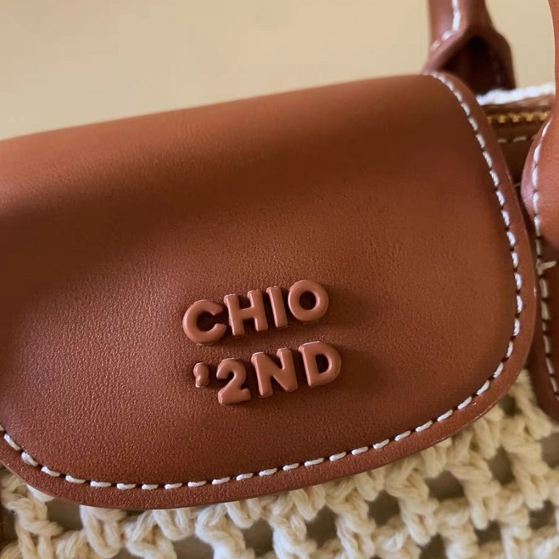 Free Shipping Designer Bag Nanfeng Chio Women's Second Weekend Tote Bag Summer Casual Woven Handbag Shoulder Bag Crossbody Small Bag Light Luxury