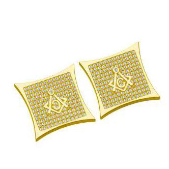 Luxury Jewelry Hip Hop Unique Square VVS Moissanite High Quality Stud Earrings Direct Delivery Pass the diamond tester