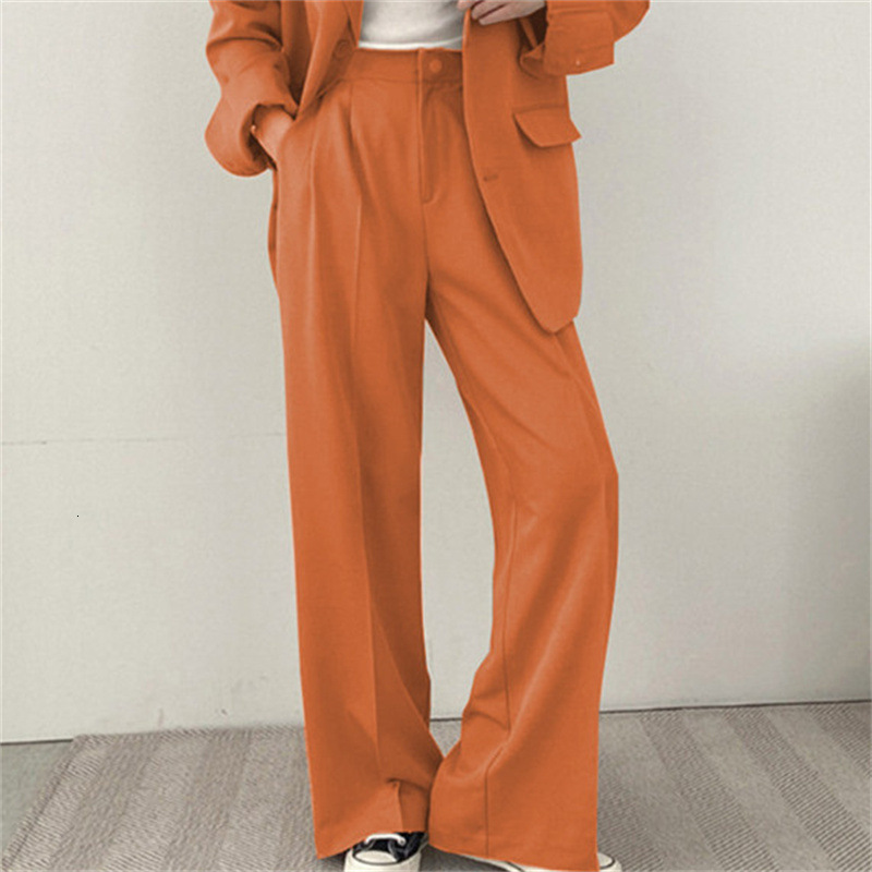 Coffee Color Blazer for Women 2025 Spring Autumn Petite Street Style New Fashion Korean Casual Suit Set 240329