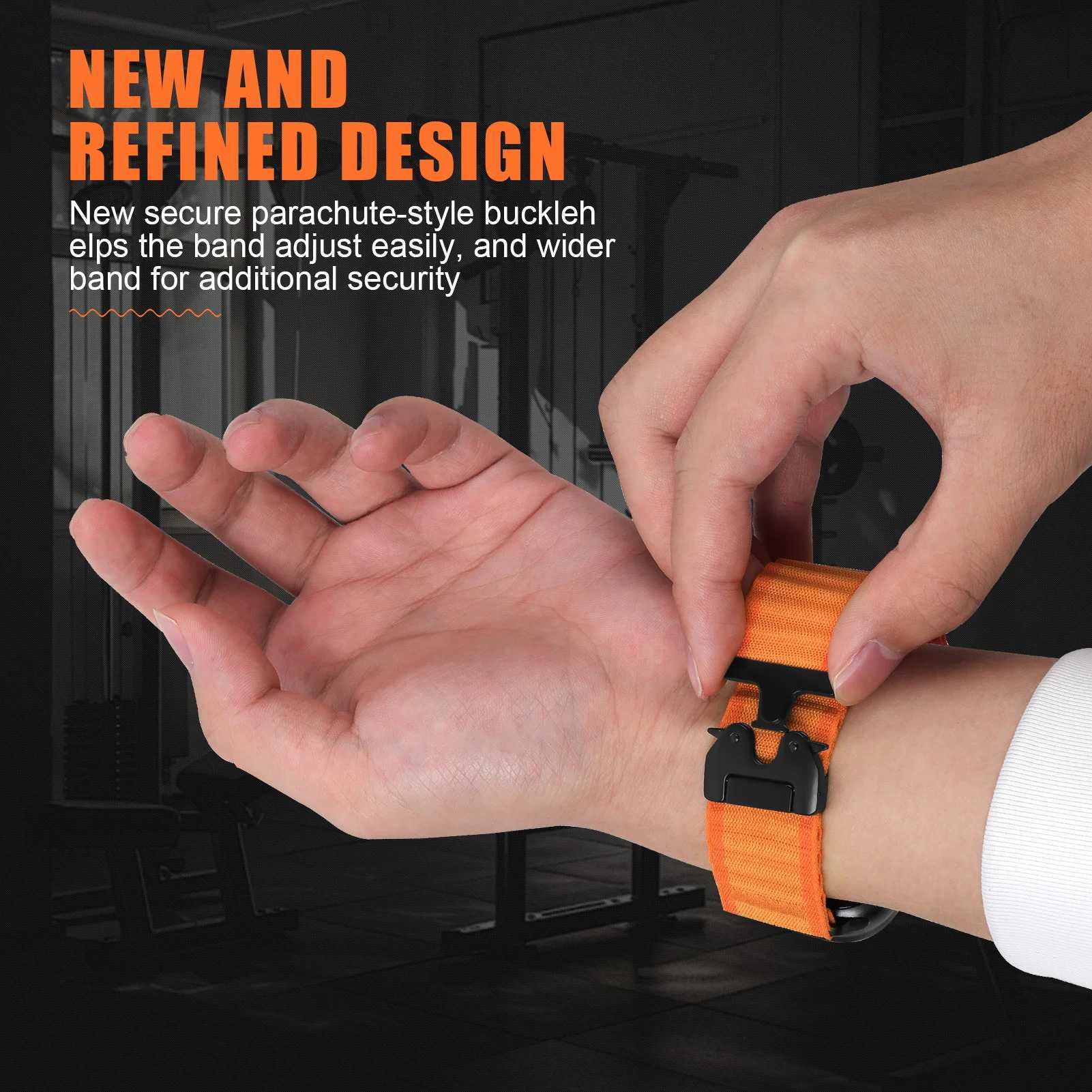 Parachute Straps For Apple Watch ultra 2 band 49mm 46mm 45mm 41mm 42mm 38mm nylon Bracelet IWatch Series 10 9 8 7 3 SE 44mm 40mm W250630