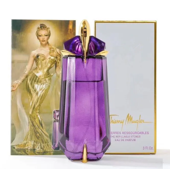 Women Perfume 90ml Alien Eau De Parfum Fruitee Intnese Long Lasting Fragrance Spray Cologne 90ml Good Smell High Quality