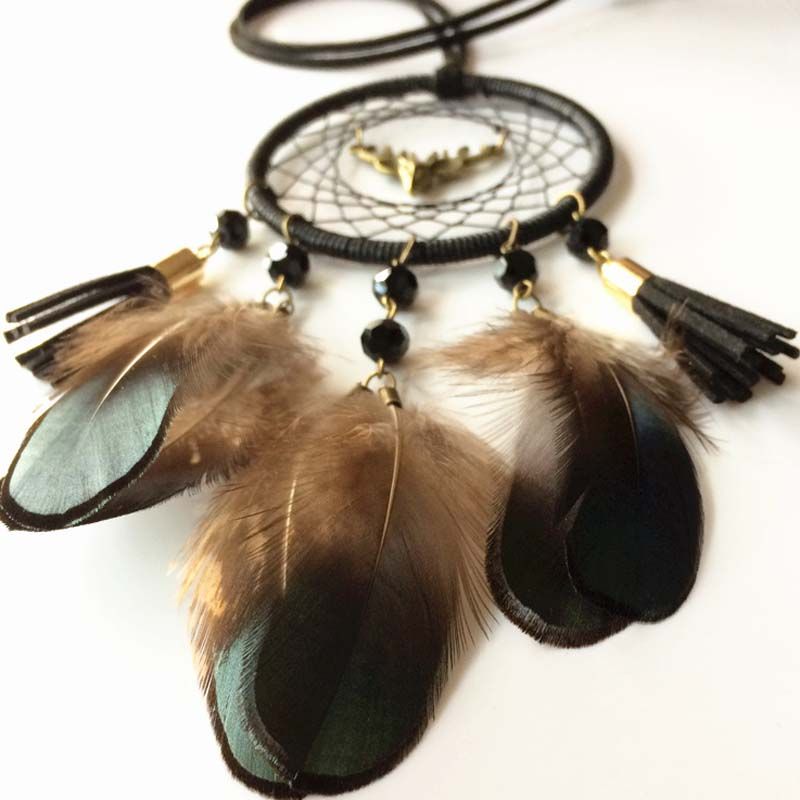 2025 Car Hanging Home Decor Arrival Dream Catcher With Feather Whosale