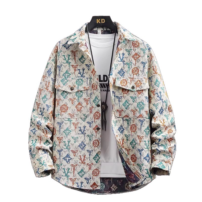 Teen trend jacket spring and summer all match show thin fashionable coat male youth casual jacket 2025