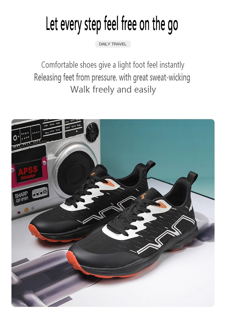 Outdoor sports 2025 spring new anti-skid wear-resistant cross-country shock-absorbing running men's mountain shoes