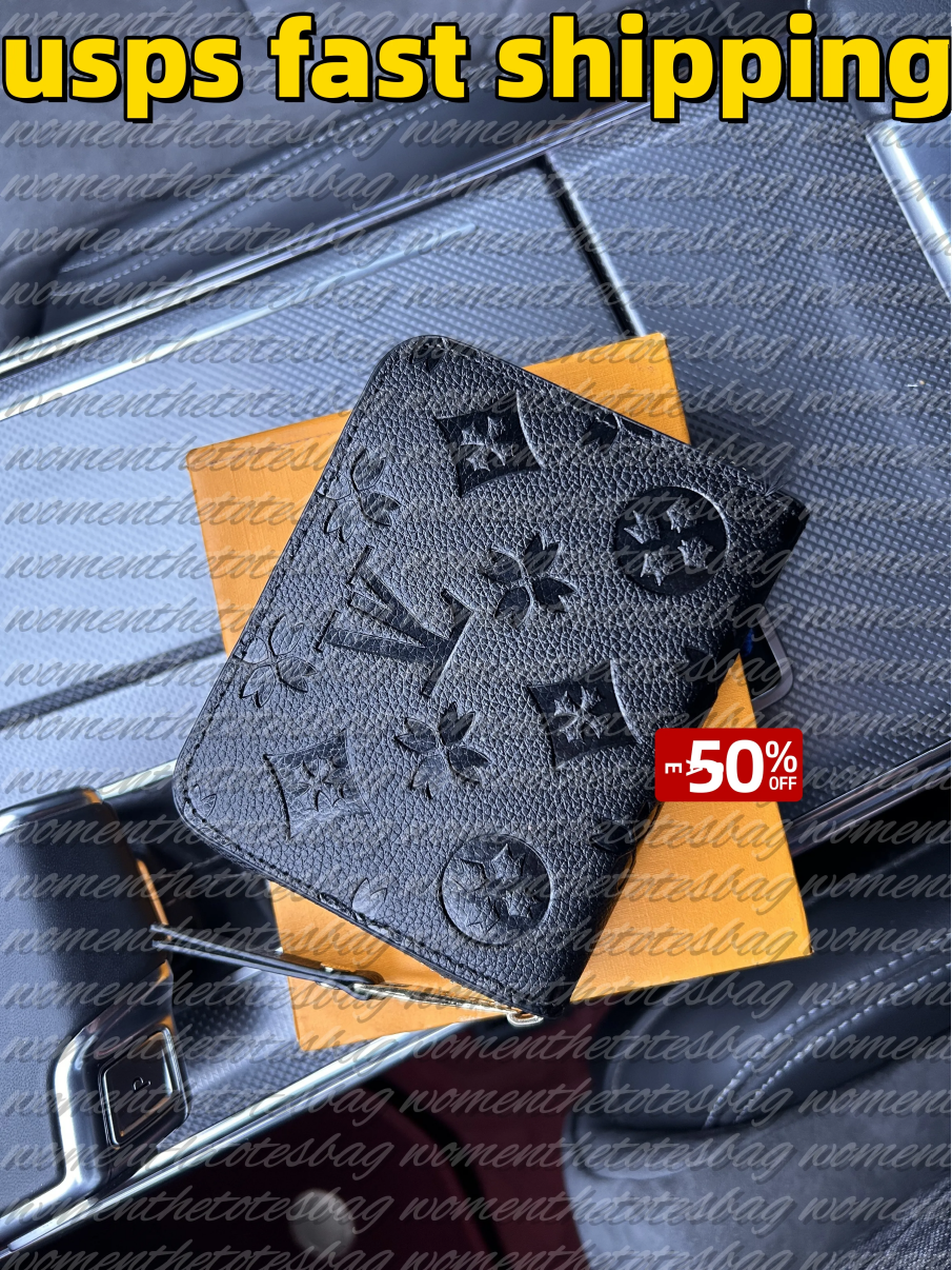 designer Zipper leather Wallets Pocket wallets long single zipper Classic Letters coin purse card holder plaid s mens designers women wallet