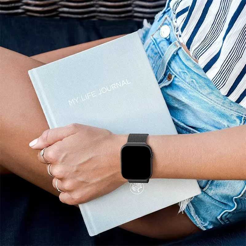 Milanese Loop for Apple Watch Straps 46mm 44mm 40mm 45mm 41mm 42mm 38mm 44mm Band Ultra 2 49mm Iwatch Series 10 9 8 7 6 SE 5 4 3 W250630