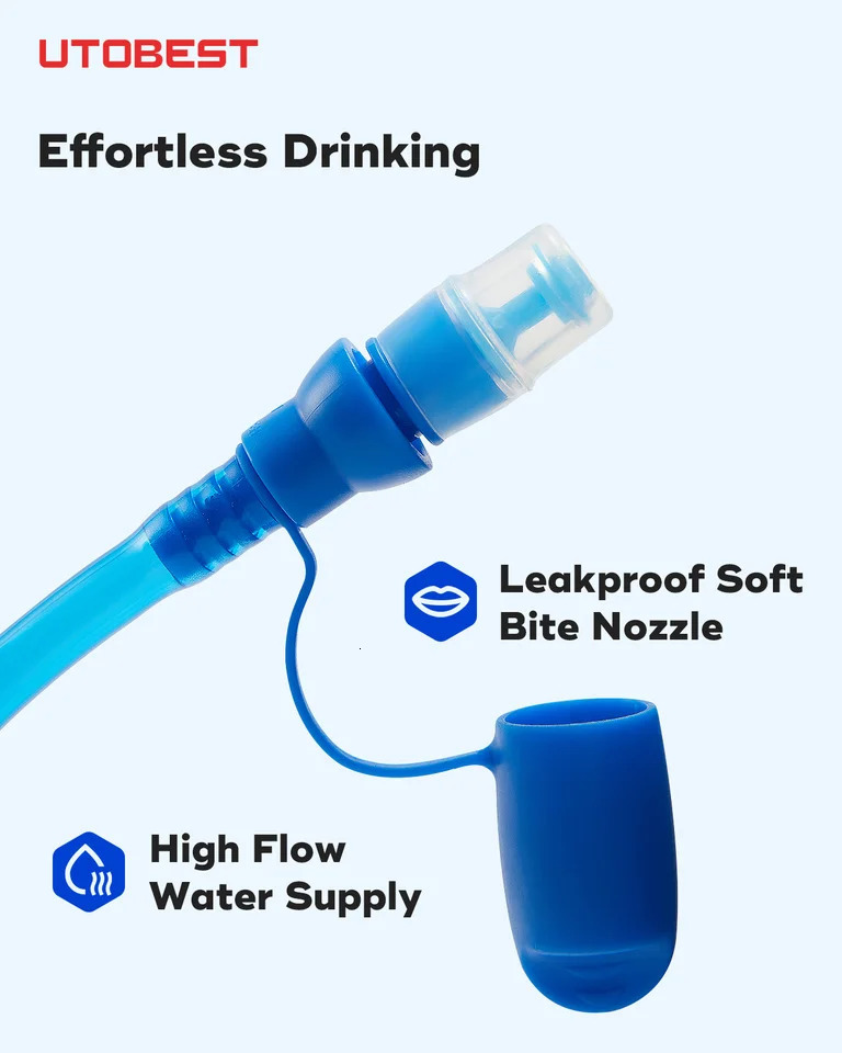 UTO 1L15L2L3L Hydration Bladder Water Reservoir Bag A Free for Running Cycling Hiking 250624