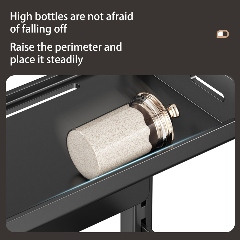 Adjustable shelf kitchen storage rack; Wall-mounted storage rack; Kitchen knife rack; Wall-mounted spice rack; Chopsticks, spoon, shovel, ladle