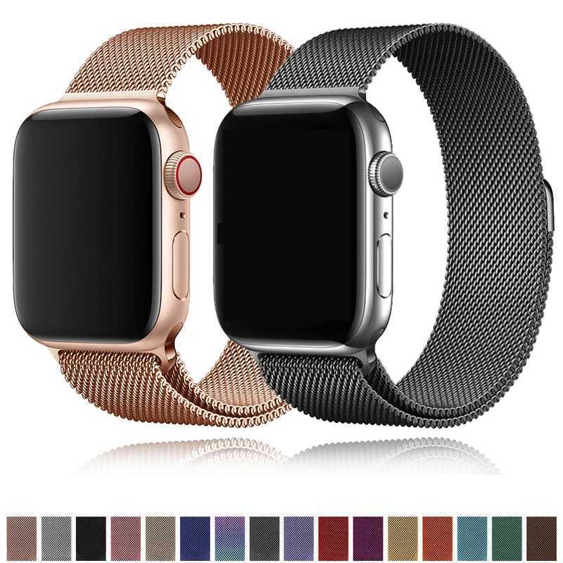 Milanese Loop for Apple Watch Straps 46mm 44mm 40mm 45mm 41mm 42mm 38mm 44mm Band Ultra 2 49mm Iwatch Series 10 9 8 7 6 SE 5 4 3 W250630