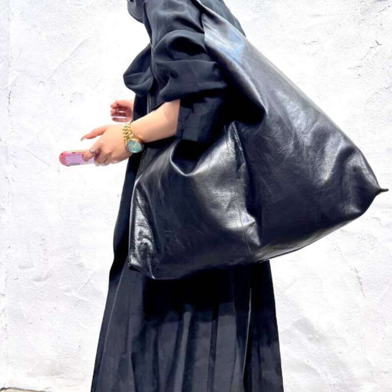Designer Bag Genuine Leather Bag For Woman 100% Natural Cow Skin Tote Vintage Simple Design Shoulder Packs Cool Big Capacity BAG City Bag