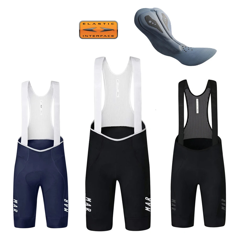 MAP Cycling Bib Short 7 Hour Ride Elastic Interface Pro Team MTB Road Bicyclce Tight Culottes Ciclismo Hombre 250630