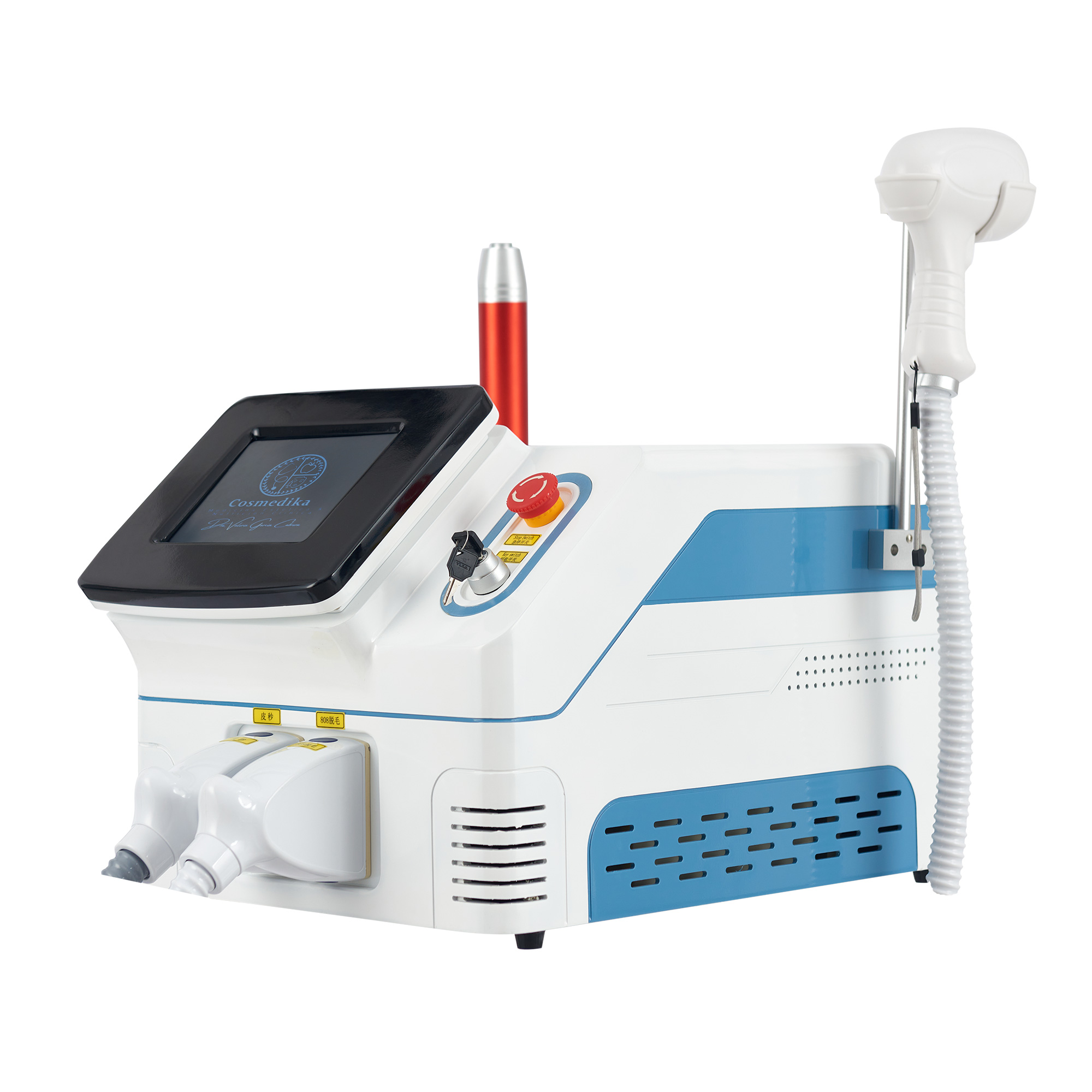 2025 New 2 in 1 Diode Laser Hair Remova Ice Painless Picosecond Laser Tattoo Removal Multi-function cooling system beauty
