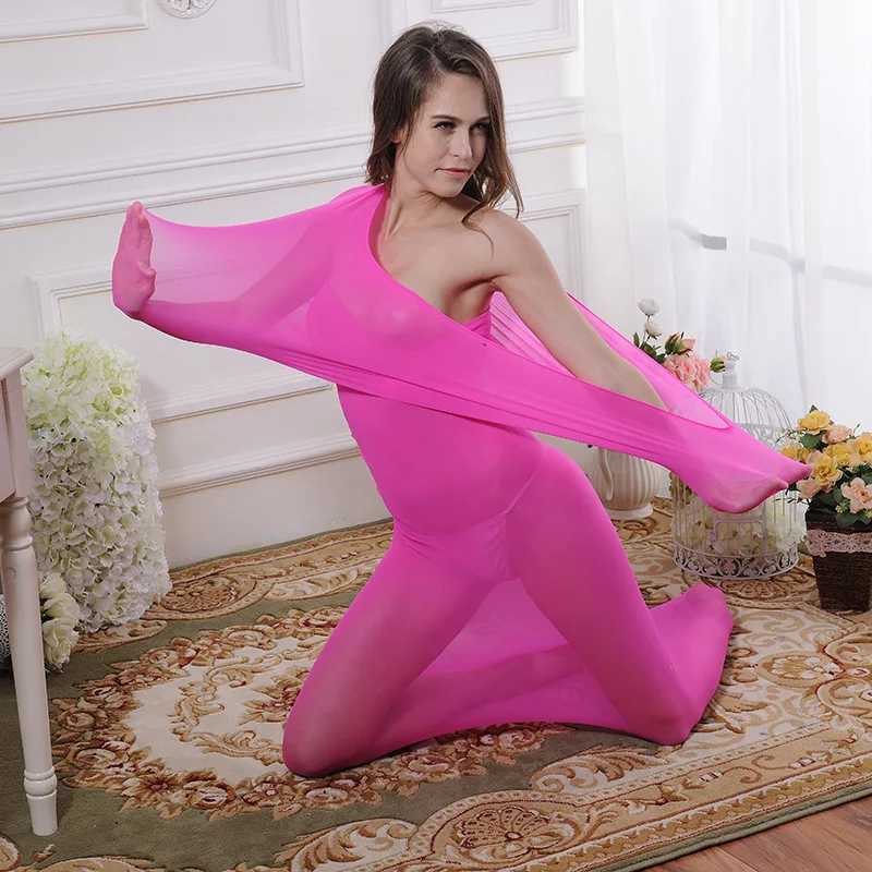 Sexy Bodystocking Double Use All-inclusive Stockings Sleeping Bag Mummy Stockings Full Body Wrap Bondage One-piece Zentai Tight W250630