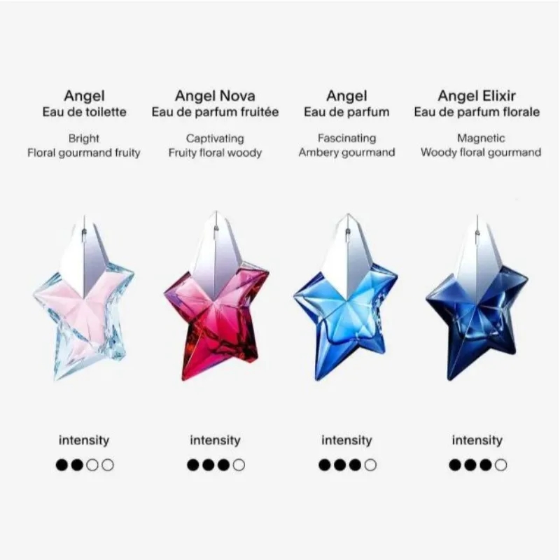 Designer alien fusion perfume MUGLER ANGEL Women Fragrance Eau De Parfum Nova EDP Parfum Angel EAU Croisiere EDT Lady STAR Spray Long Lasting Smell