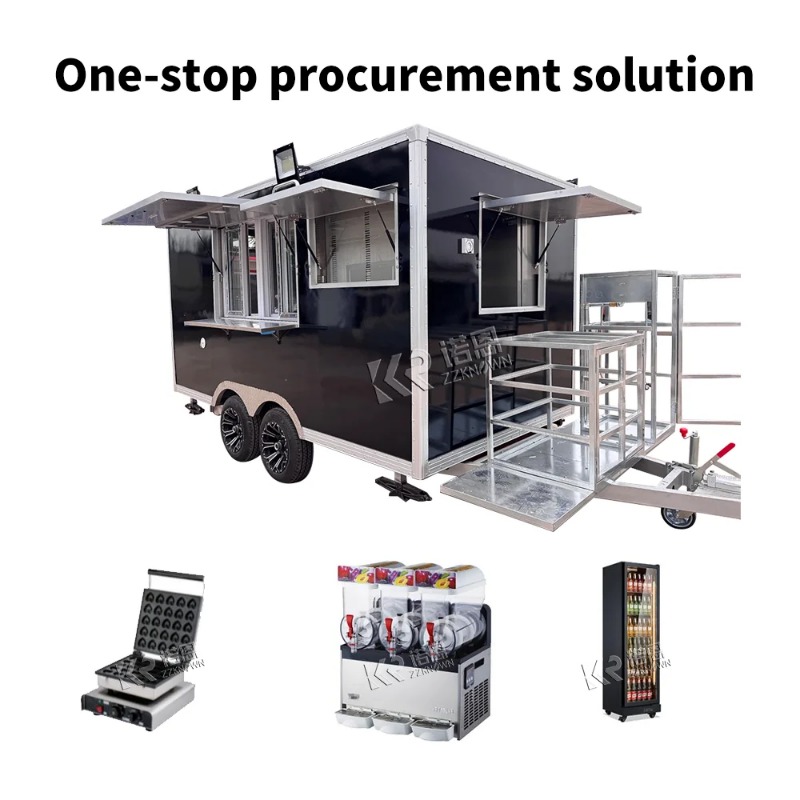 Mobile Food Trailer with Full Kitchen Equipment Australia Standard Food Cart With Full Equipment