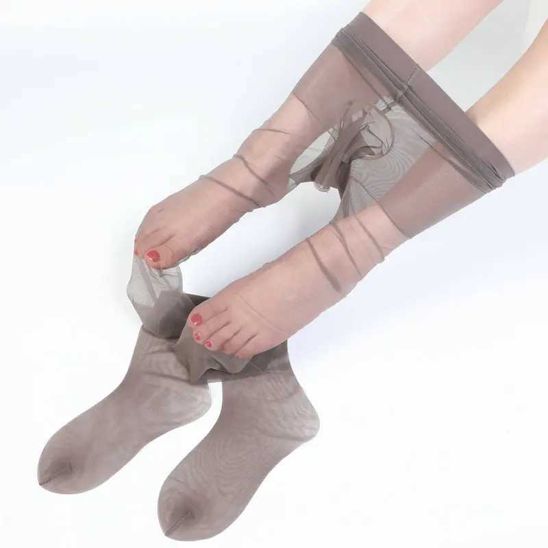0D Penis Pouch Sheath Underwear Fashion Mens Tights For Men 6 Colors Silk Stockings Sexy Men Pantyhose Velvet Stocking Tights W250630