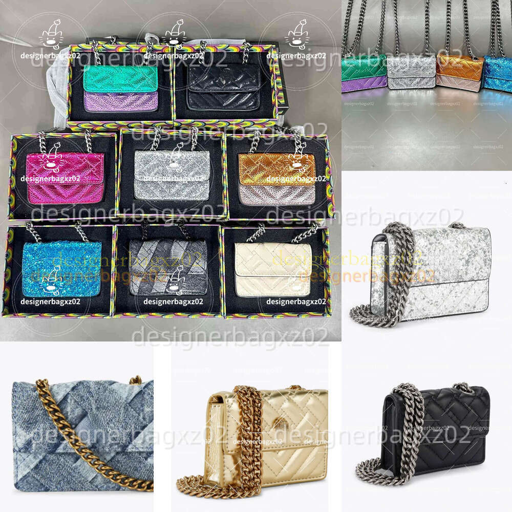 With Box Designer Bag Mini Kurt Bag Eagle Head London Bag Kensington Embroidered Block Shiny Card Holder Shoulder Crossbody Chain Saint Barth Pochet Lousi Viton Bag
