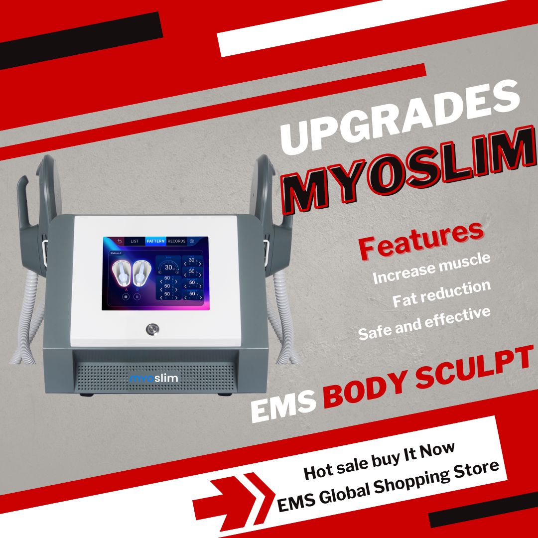EMS Body Sculpting Machine RF Myoslim NEO Sculpt Slimming Fat Muscle Stimulation Massager Electromagnetic Weight Loss Beauty Salon Use