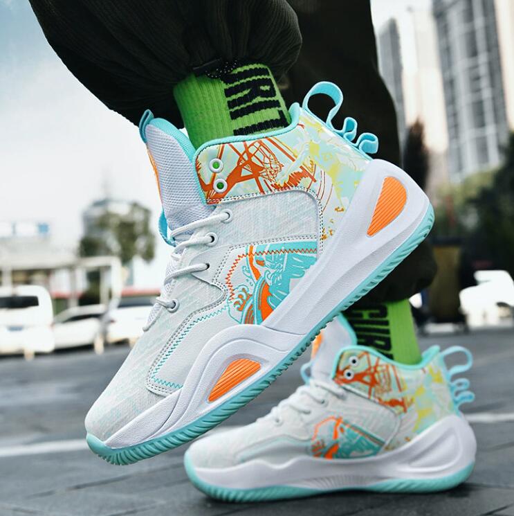 Designer Basketball shoes men's shoes junior high school students' training, sports shoes men's and teenagers' professional practi