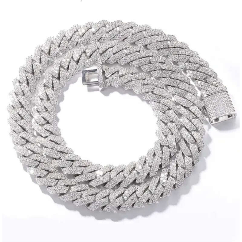 Tianyu Chain Cubic Zirconia Colored Carbon Fiber Cuban Link Bracelet - Available in 10K & 14K Gold