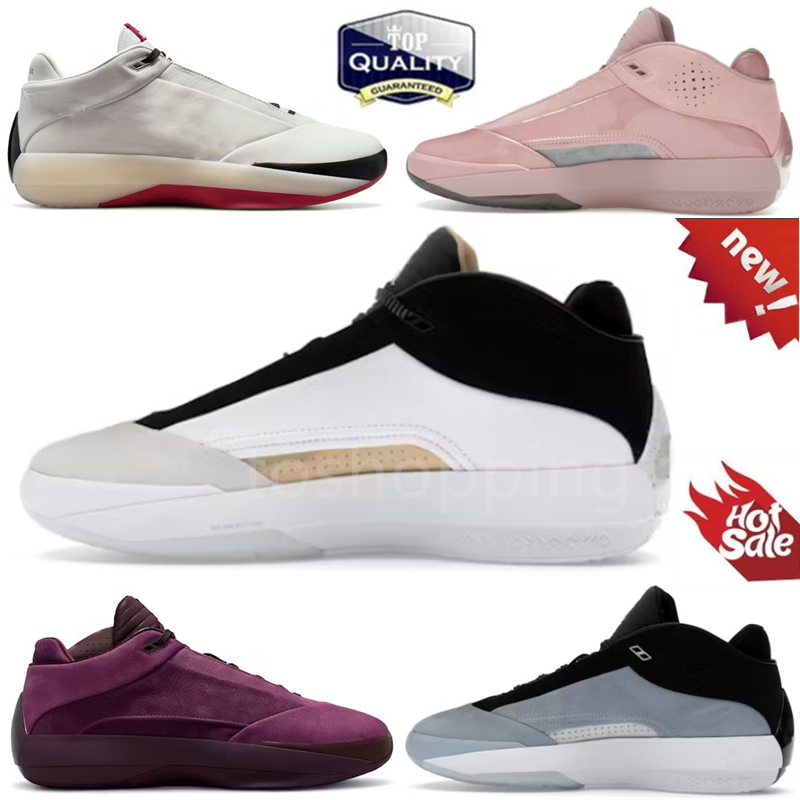 Designer Mens Performance Basketball Shoes 40 Low The Classic Blue Suede 40s Dusty Rose Womens Training Sneakers High Quality for Sports Trainers Free Shipping