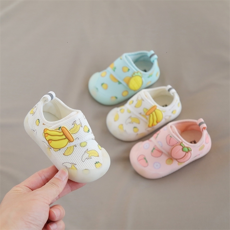 First Walkers Infant Toddler Shoes Spring Baby Girls Boys Casual Shoes Soft Bottom Comfortable Non-slip Kids Mesh First Walkers Shoes 230314