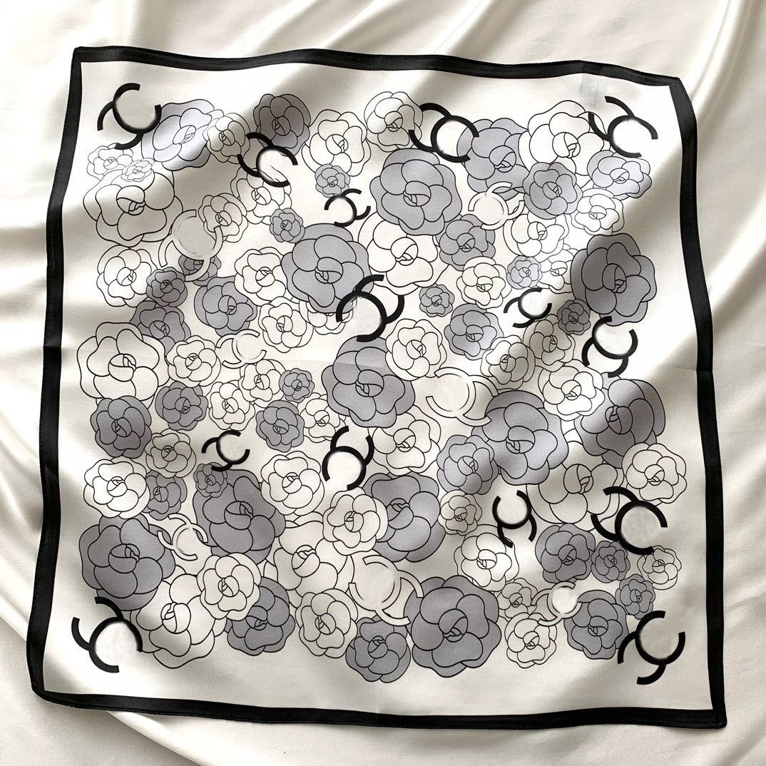 designer scarf Silk Scarfs for Women cap shawl Lightweight Square Satin Head Wrap Medium Headband Shawl Character Classic Letter Patter neckerchiefs