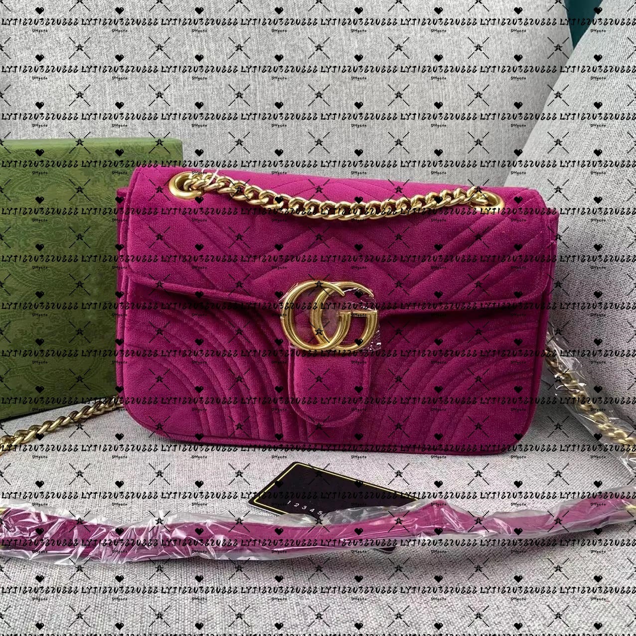 2025 Designer Bag Women Fashion Velvet Bag Handbag Bags Classic Woman Tote Chain Shoulder Bag Crossbody Bags Lady Evening Bags Female Handbags Designer Purses