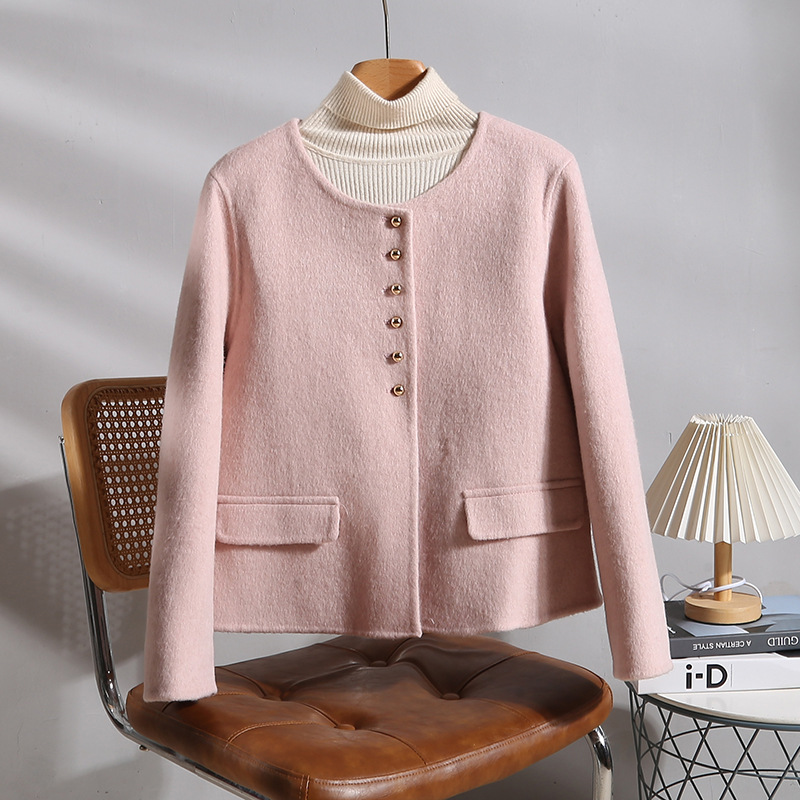 KK20 2025 new European and American style long-sleeved shirt-style cardigan women's versatile commuter top button-down casual jacket