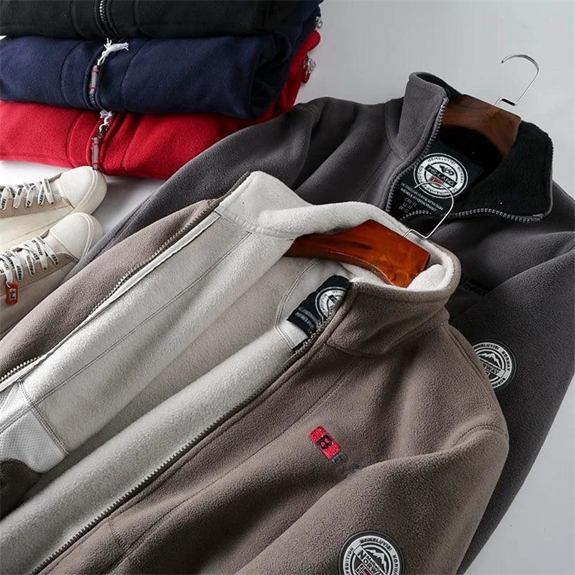 Mens Jackets Winter Autumn Oversize Outer Fleece Men Fluffy Coats Plus Size Clothing Warm Solid Casual Jacket 231212