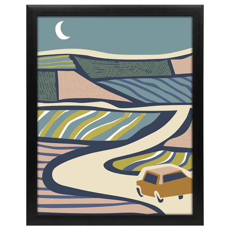 2026 16X20 Black Museum Poster Wall Picture Frame Hang Vertically Horizontally Or Over The Door Perfect For Any Space 240722 H260306