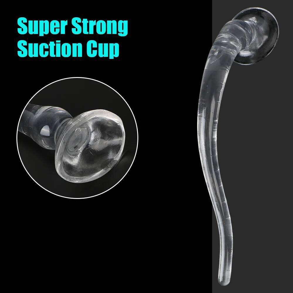 30-60cm Long Anal Toys For Women Vaginal Butt Plug Men Anus Dilator Artificial Animal Dildos Female Masturbator Sex Whips 666