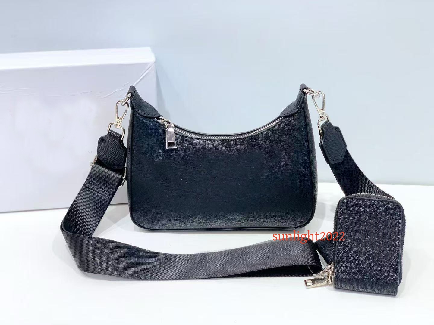 Designer Bag Luxurys Handbag Women Underarm Crescent Bag Hobo Shoulder Bag Crossbody Purses Chain Canvas Fashion Wallet Bag 902