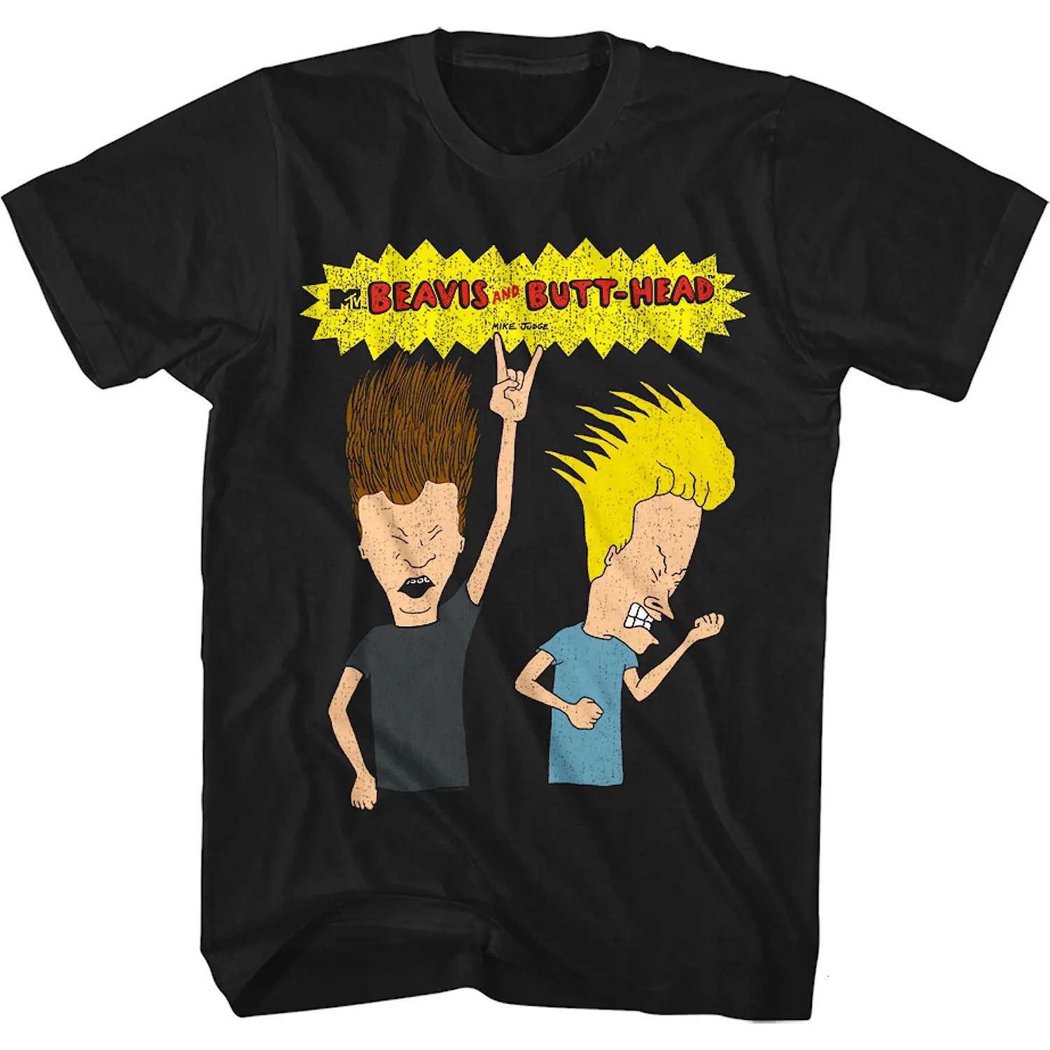 1993 Cartoon Beavis and Butthead American Retro Tshirt for Men and Women BreathableXJ250929