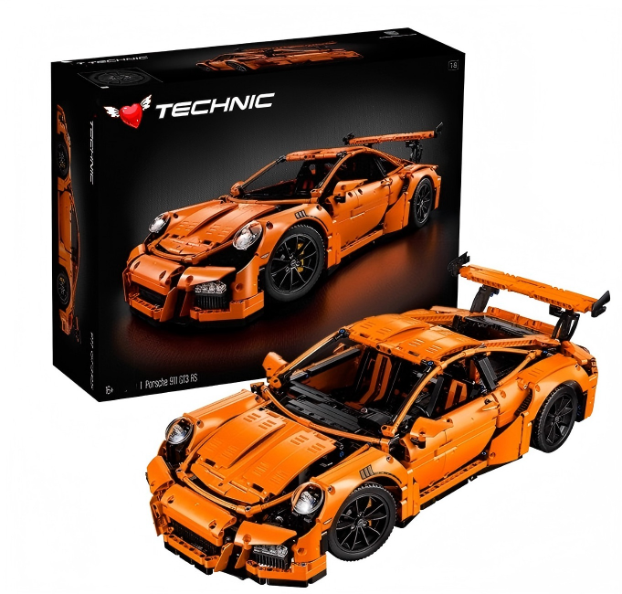Top quality 42056 leg0 P0rsche 911 GT3 sports car building block mechanical group racing car model high difficulty boy toy model