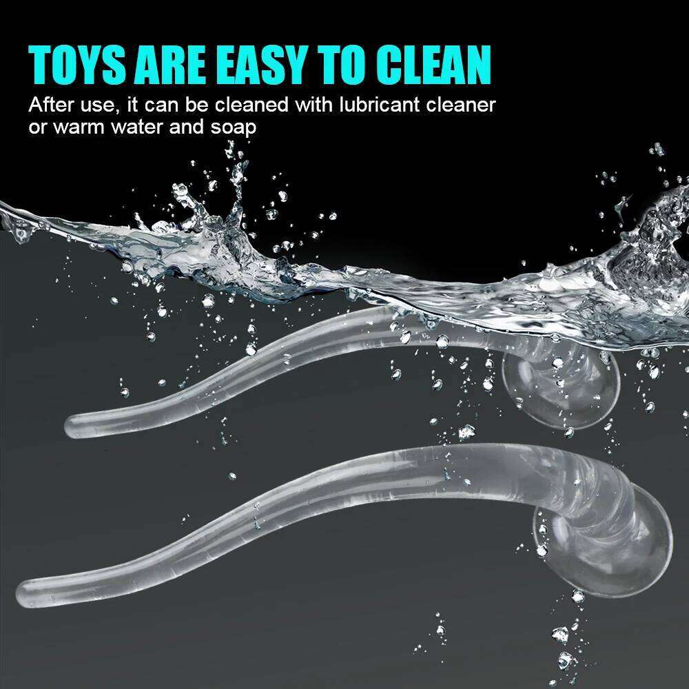 30-60cm Long Anal Toys For Women Vaginal Butt Plug Men Anus Dilator Artificial Animal Dildos Female Masturbator Sex Whips 666