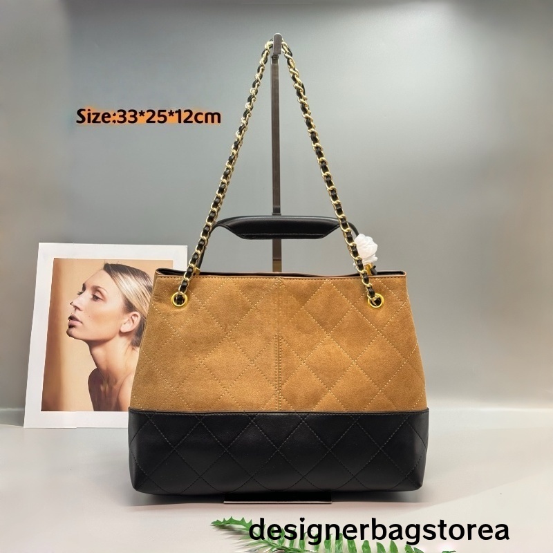 2025 New Luxury Designer shoulder bag Lingge Totet Shopping Bag deerskin Genuine Leather crossbody bag Vintage Basket Handbag