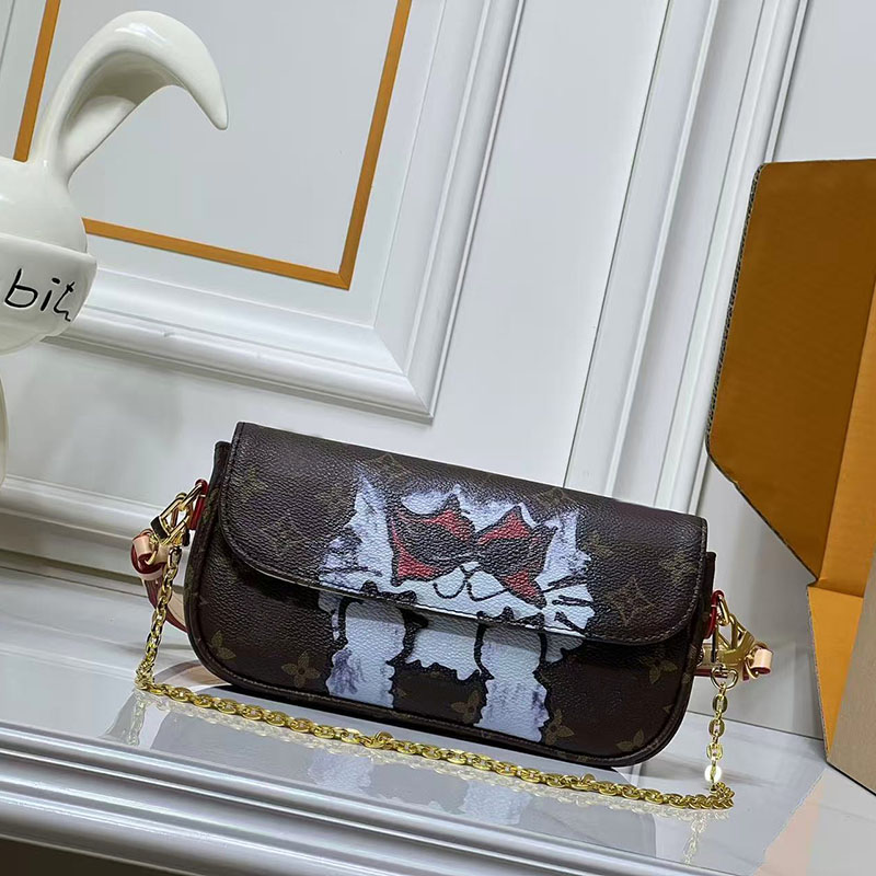2025SS Designer Small Size MM Bowling Bag Boston Bag Pillow Bag Fashion Luxurious Bag Shoulder Bag Handheld Bag Fashion Small Square Bag Mini Bag01
