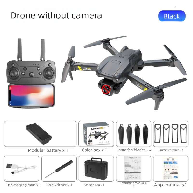 K MAX Folding HD Dual Camera Aerial Photography Altitude Hold Quadcopter Remote Control Aircraft Drone