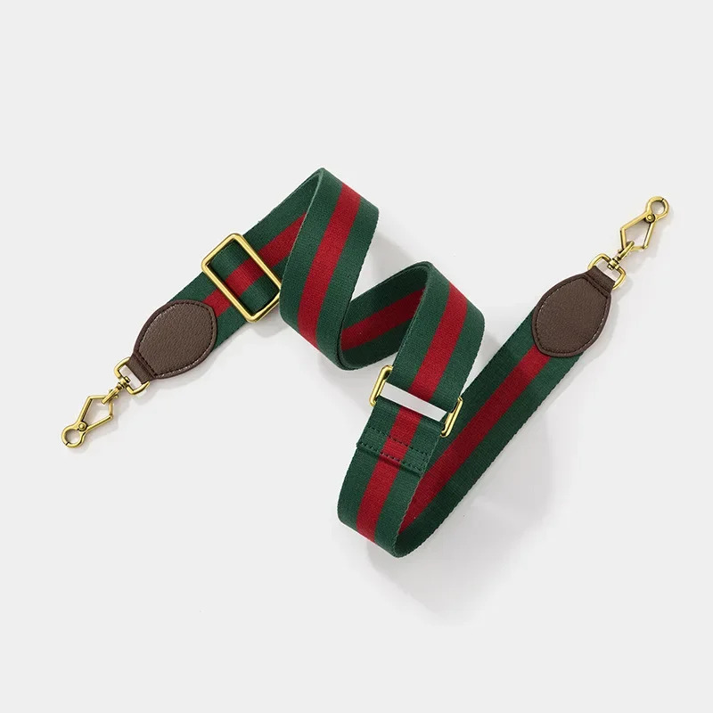 European American Wide Shoulder Strap G Home Tiger Head Camera Bag Adjustable Length Red Blue Color Blocking 250924