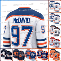 Connors McDavid Oilers Hockey Jerseys Mattias Janmark Adam Henrique Brett Kulak Brown Corey Perry Vasily Podkolzin Viktor Arvidsson Troy Stecher MEN Custom 5XL 6XL