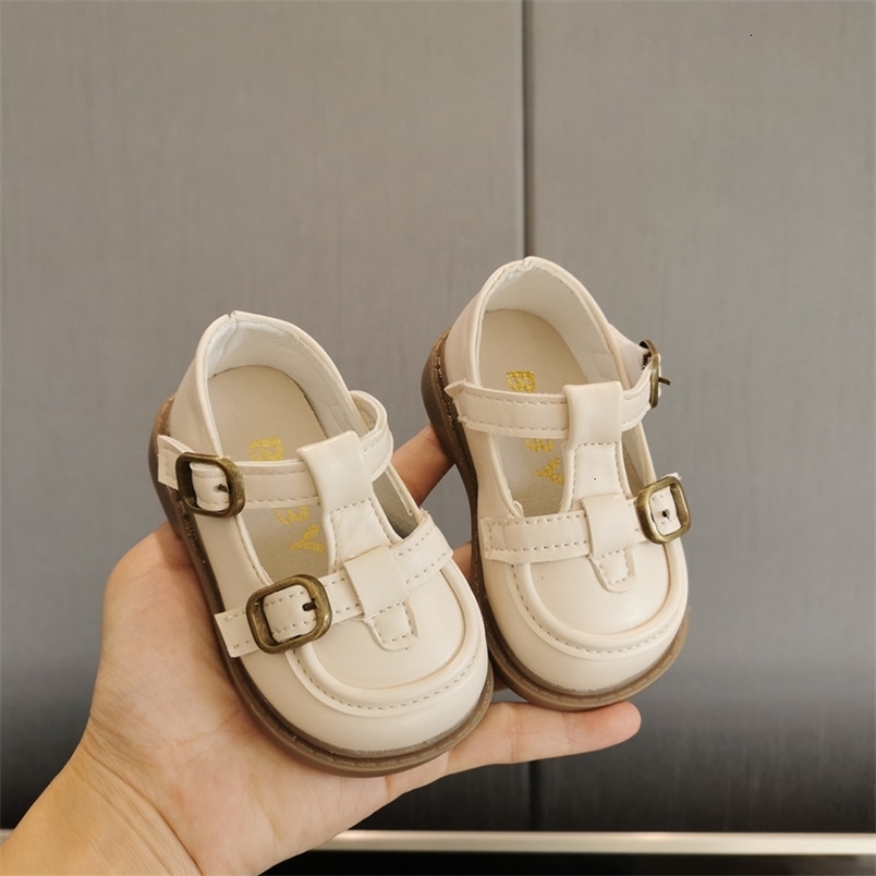 First Walkers Spring and Autumn Baby Shoes Small Leather Shoes 0-2 Years Old Baby Shoes Toddler Shoes Boys and Girls Soft Bottom Baby Shoes 230314