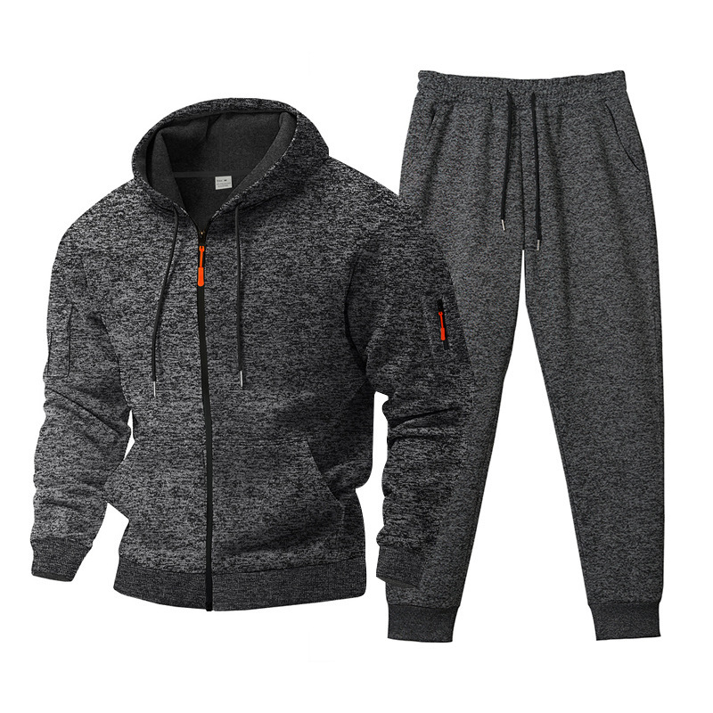 Mens Tracksuit New in Warm Hoodies Sets High Quality Man Hooded Pullover Sweatpants Design Hip Hop Sweatshirt Jogging Clothing two pieces Sets