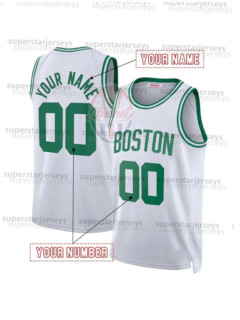 0 Jayson Tatum 2025-26 City Edition Green/Beige/White Basketball Jersey 33 Larry Bird 4 Jrue Holiday Brown 11 Payton Pritchard Full Stitched