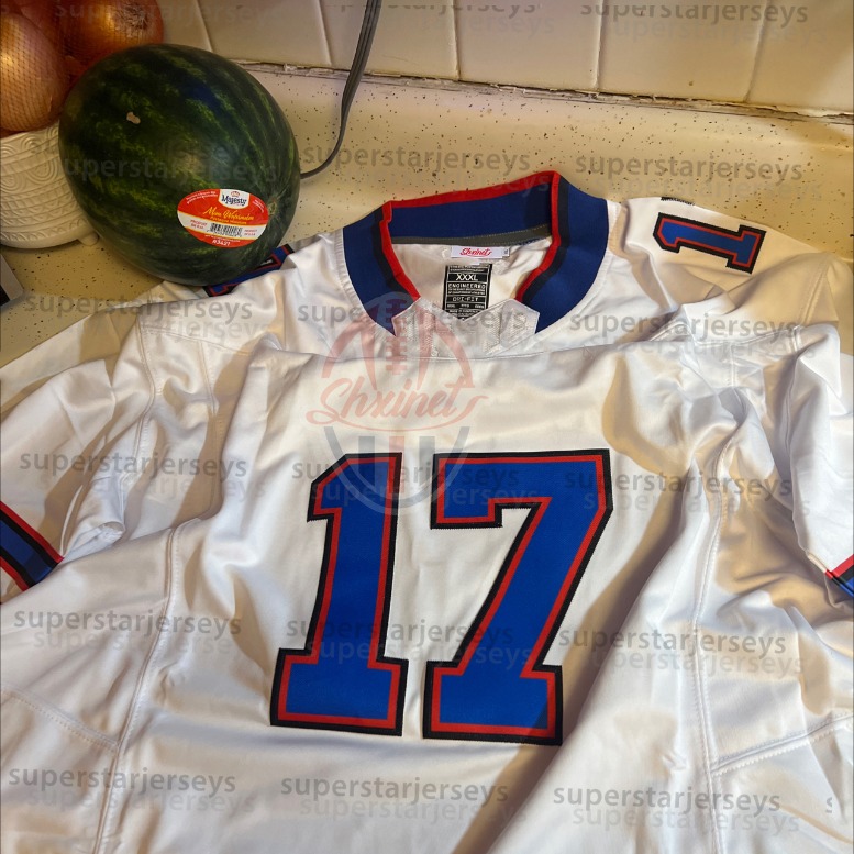 Custom Football Jersey Allen17 Milano Diggs Miller Coleman Bosa Shakir Hamlin Kincaid Dawkins Cook Johnson Any Name and Number Mens Womens Youth