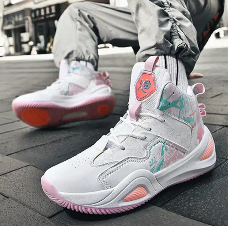 Designer Basketball shoes men's shoes junior high school students' training, sports shoes men's and teenagers' professional practi
