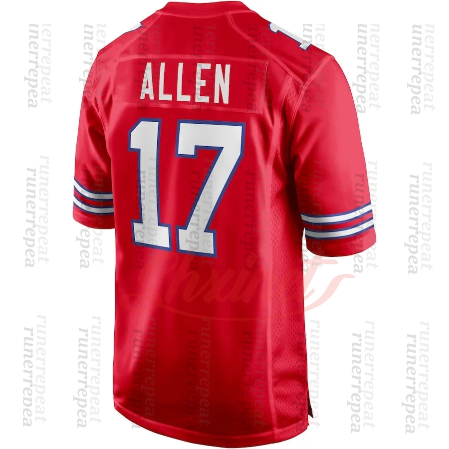 Personalized Custom 2025 Rivalries Football Jersey Cook III Josh Allen Joey Bosa Davis Von Miller Dawson Knox Jim Kelly Embroidered Womens Mens